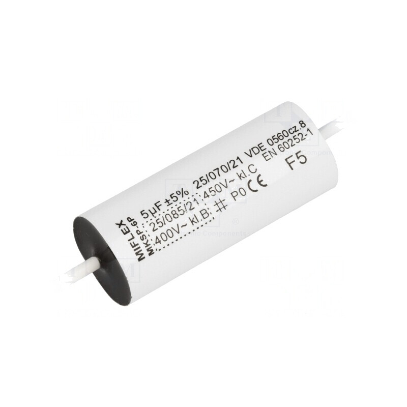 Condensator Motor 5uF 450VAC | Electronic-mag.ro | Componente Electronice