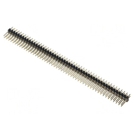 Şir Pini Tată 2x50 2,54mm THT | Electronic-mag.ro | Componente Electronice