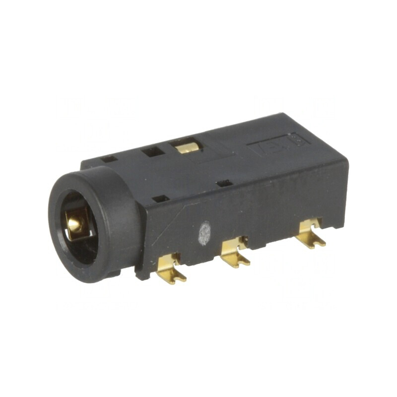 Conector Audio Jack 3,5mm Mamă Stereo 4 Pini Unghi 90° | Electronic-mag.ro | Componente Electronice