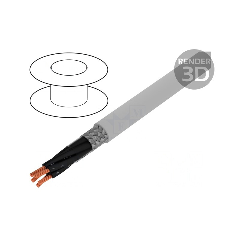 Cablu ÖLFLEX CLASSIC 115 CY 5x0,75mm2 PVC Gri 300V/500V | Electronic-mag.ro | Componente Electronice