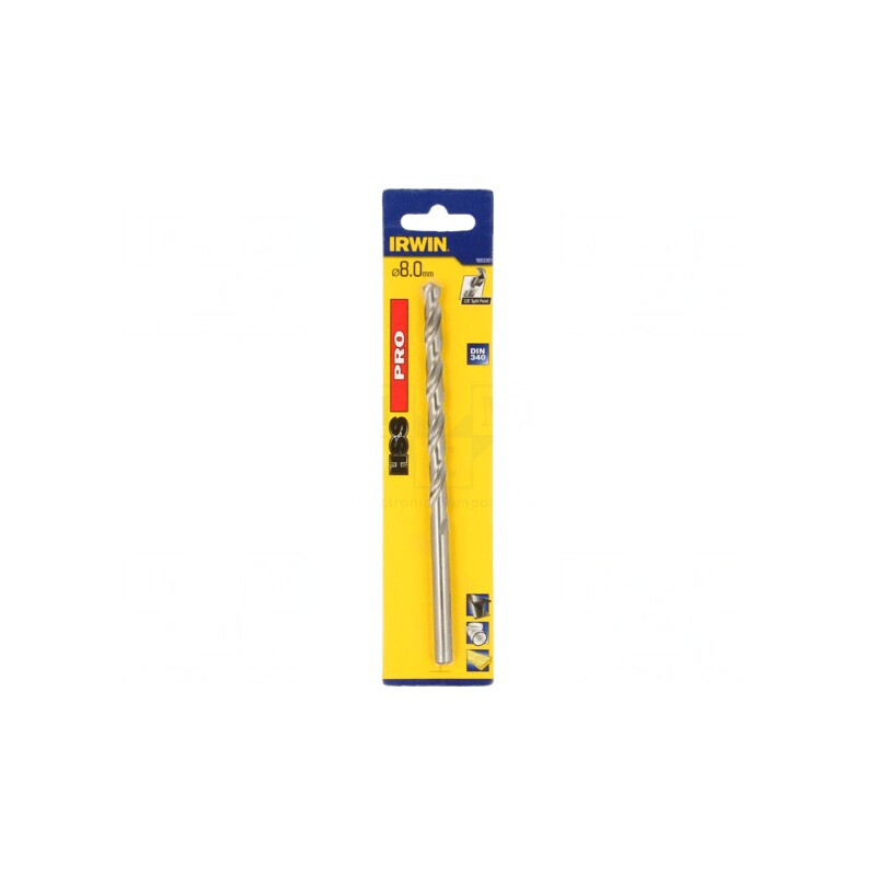 Burghiu Metal 8mm 160mm | Electronic-mag.ro | Componente Electronice
