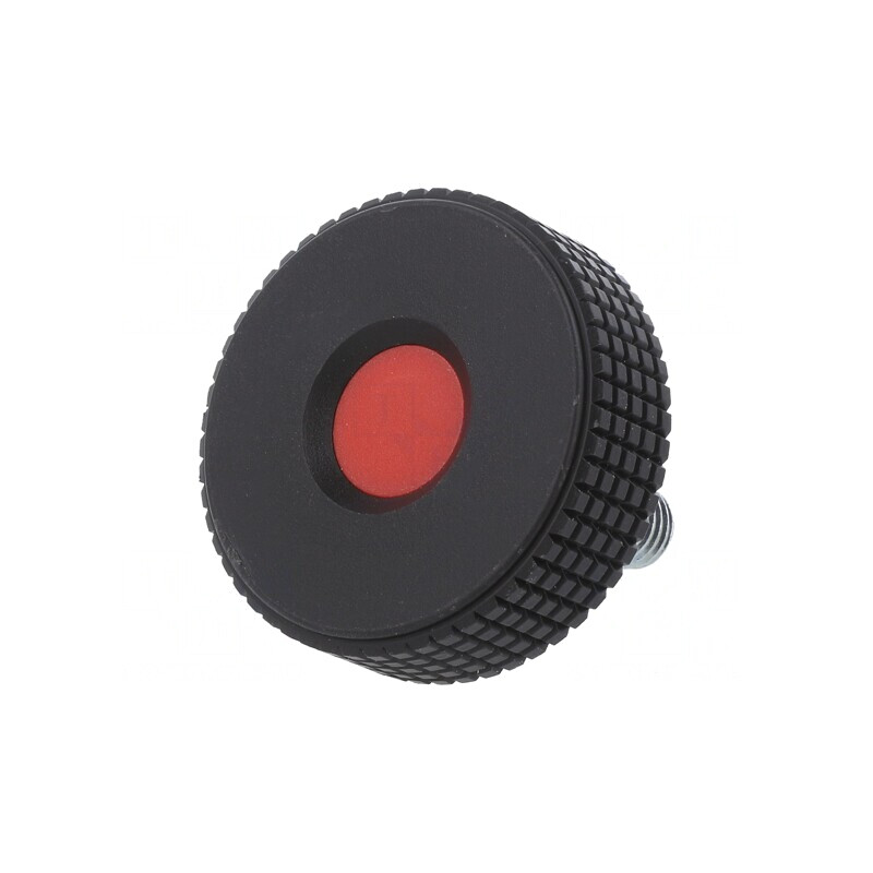 Buton de Reglare 50mm Capac Roșu | Electronic-mag.ro | Componente Electronice