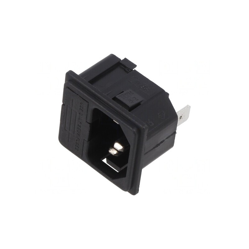 Conector Alimentare AC 10A 250V IEC 60320 | Electronic-mag.ro | Componente Electronice