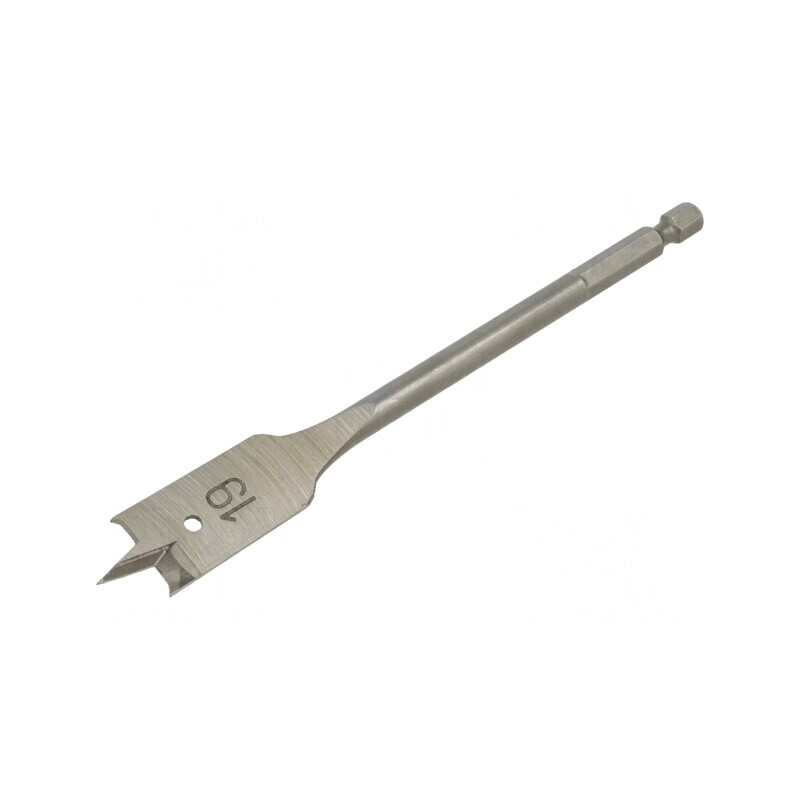 Burghiu Lopată Lemn 19mm 152mm | Electronic-mag.ro | Componente Electronice