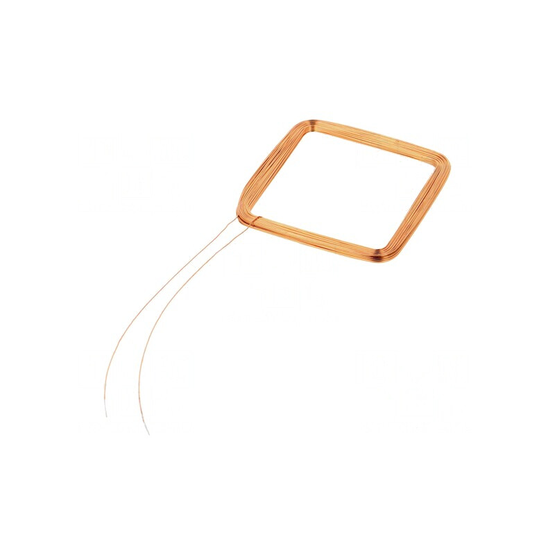Antena RFID 125kHz 33x33x1,5mm 314uH | Electronic-mag.ro | Componente Electronice