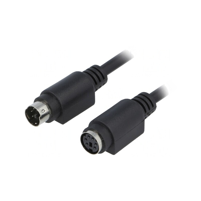 Cablu PS/2 Negru 5m | Electronic-mag.ro | Componente Electronice