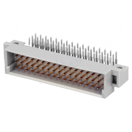 Soclu DIN 41612 tip 2C tată 48 PIN THT 90° | Electronic-mag.ro | Componente Electronice