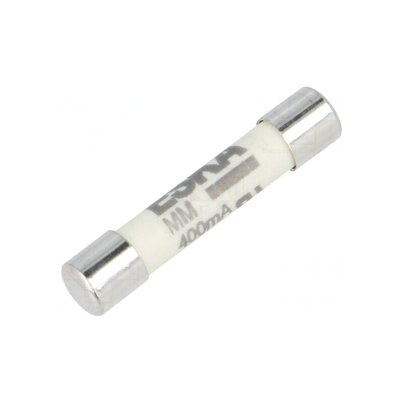 Siguranță ultra-rapidă 400mA 1kVAC 6,3x32mm alamă | Electronic-mag.ro | Componente Electronice