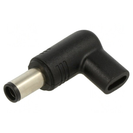 Adaptor USB C DC 7,4/5,0 100W 5A Negru | Electronic-mag.ro | Componente Electronice
