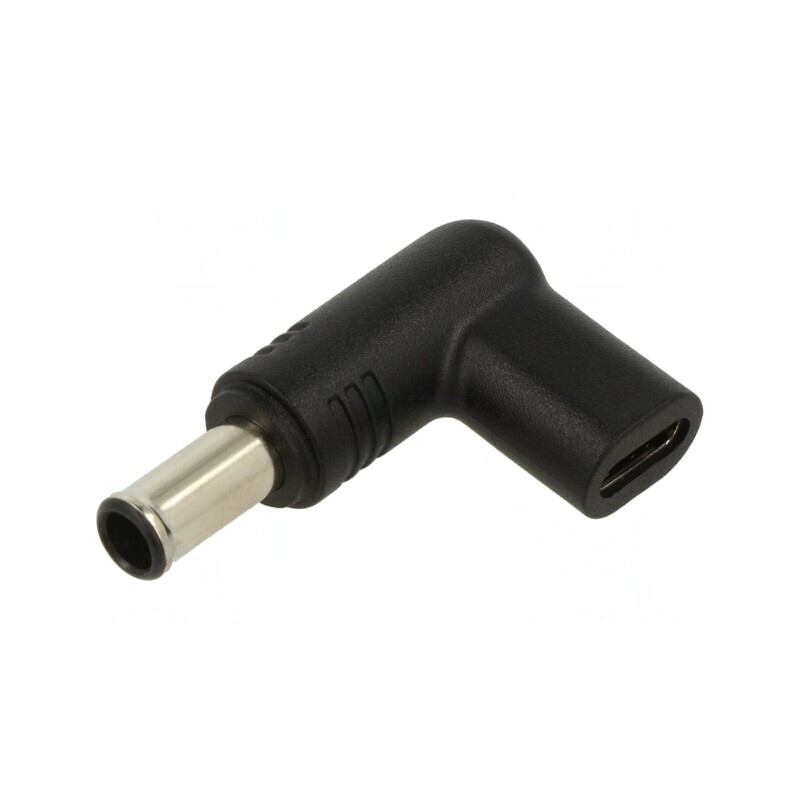 Adaptor USB C Soclu DC 6,5/4,4 100W 5A Negru | Electronic-mag.ro | Componente Electronice Adaptor USB C Soclu DC 6,5/4,4 100W 5A Negru | Electronic-mag.ro | Componente Electronice