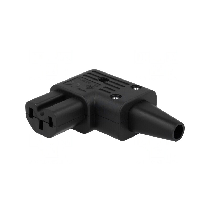 Conector Alimentare AC Mufă Mamă 10A 250VAC IEC 60320 8.5mm | Electronic-mag.ro | Componente Electronice