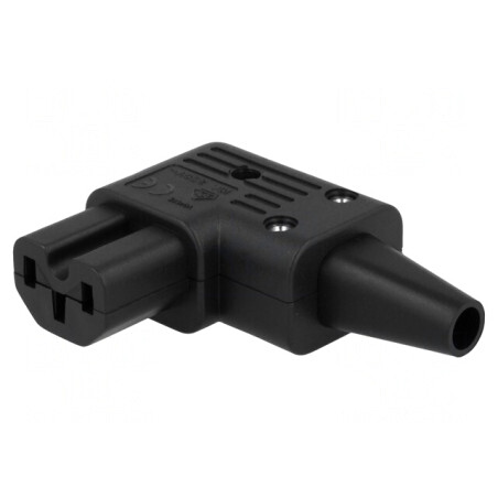 Conector Alimentare AC Mufă Mamă 10A 250VAC IEC 60320 8.5mm | Electronic-mag.ro | Componente Electronice