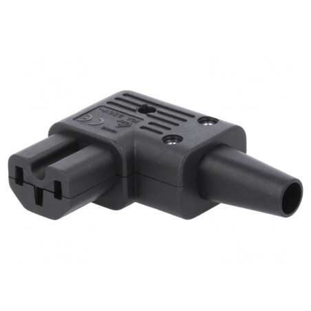 Conector Alimentare AC Mufă Mamă 10A 250V IEC 60320 10mm | Electronic-mag.ro | Componente Electronice