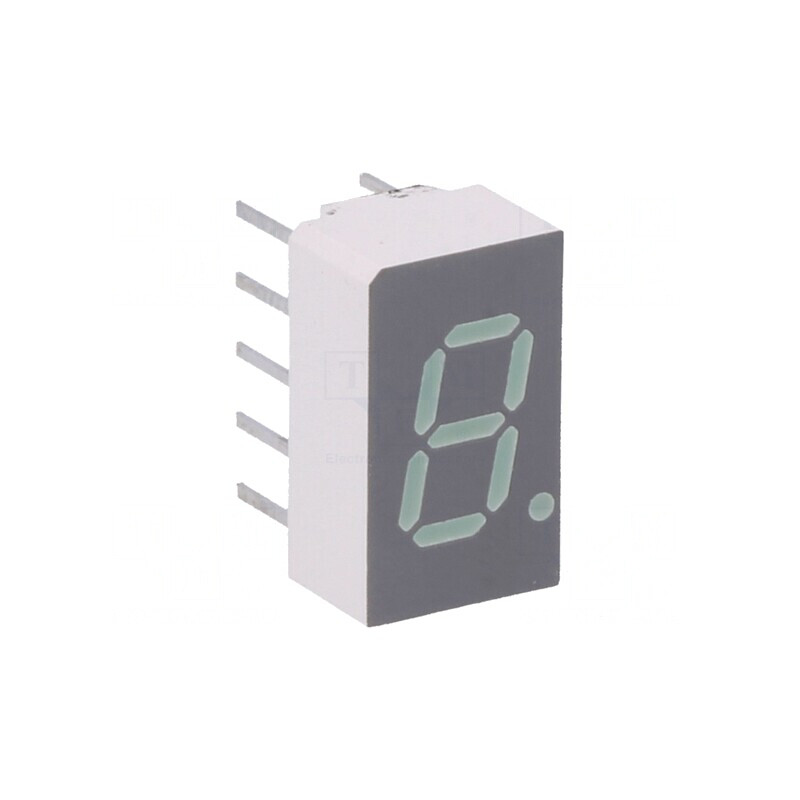 Afişaj LED 7 segmente 7,62mm verde catod comun | Electronic-mag.ro | Componente Electronice Afişaj LED 7 segmente 7,62mm verde catod comun | Electronic-mag.ro | Componente Electronice