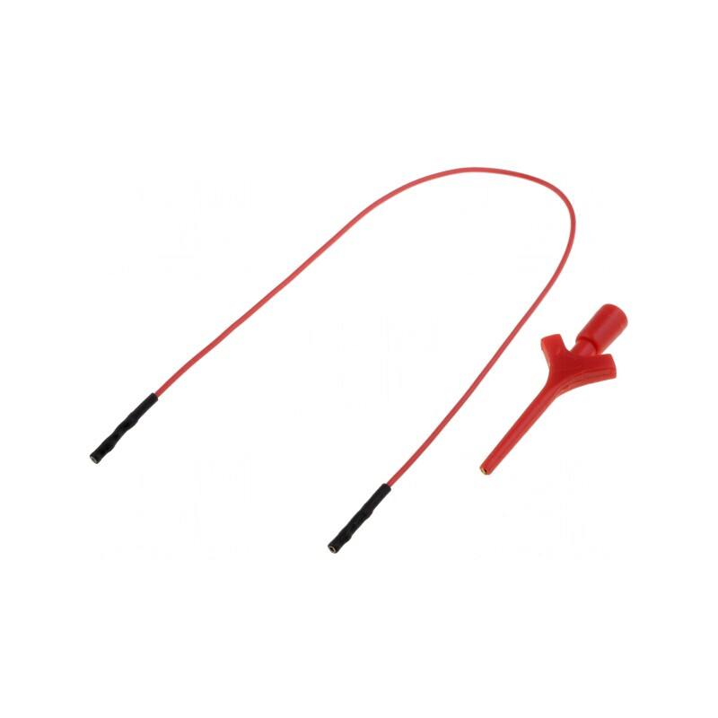 Pensetă de măsurare 2A 60VDC roșie aurită | Electronic-mag.ro | Componente Electronice