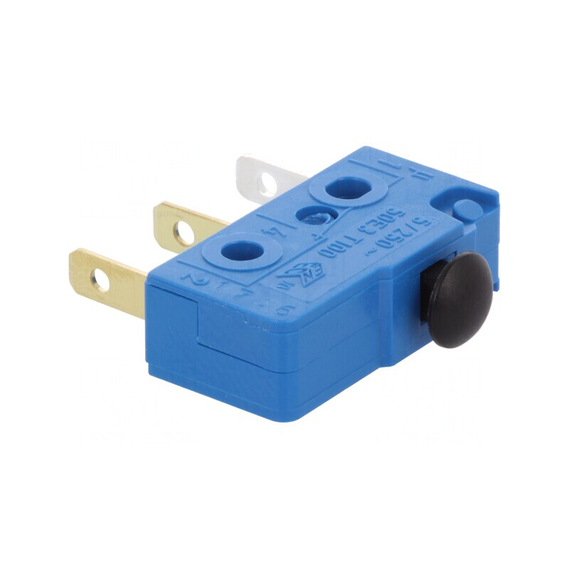 Microîntrerupător SPDT 5A/250VAC fără manetă | Electronic-mag.ro | Componente Electronice