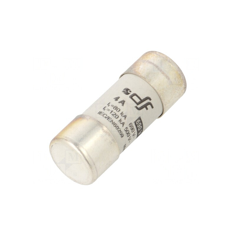 Siguranță gG 4A 22x58mm 690VAC 440VDC | Electronic-mag.ro | Componente Electronice Siguranță gG 4A 22x58mm 690VAC 440VDC | Electronic-mag.ro | Componente Electronice