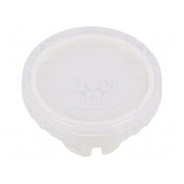 Lentilă Transparentă Plastic pentru Buton 22mm | Electronic-mag.ro | Componente Electronice