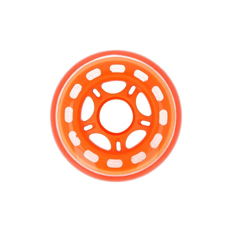 Ax portocalie cu împingere Ø75mm, diametru 22mm | Electronic-mag.ro | Componente Electronice