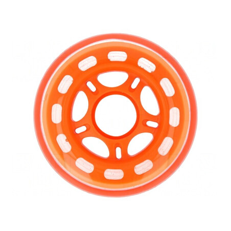 Ax portocalie cu împingere Ø75mm, diametru 22mm | Electronic-mag.ro | Componente Electronice