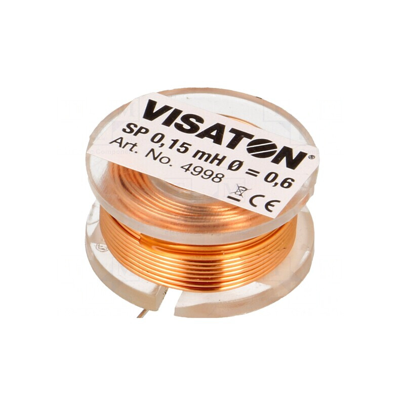 Bobină Inductor cu Aer 0,15mH 0,45Ω 25mm 12mm 0,6mm | Electronic-mag.ro | Componente Electronice