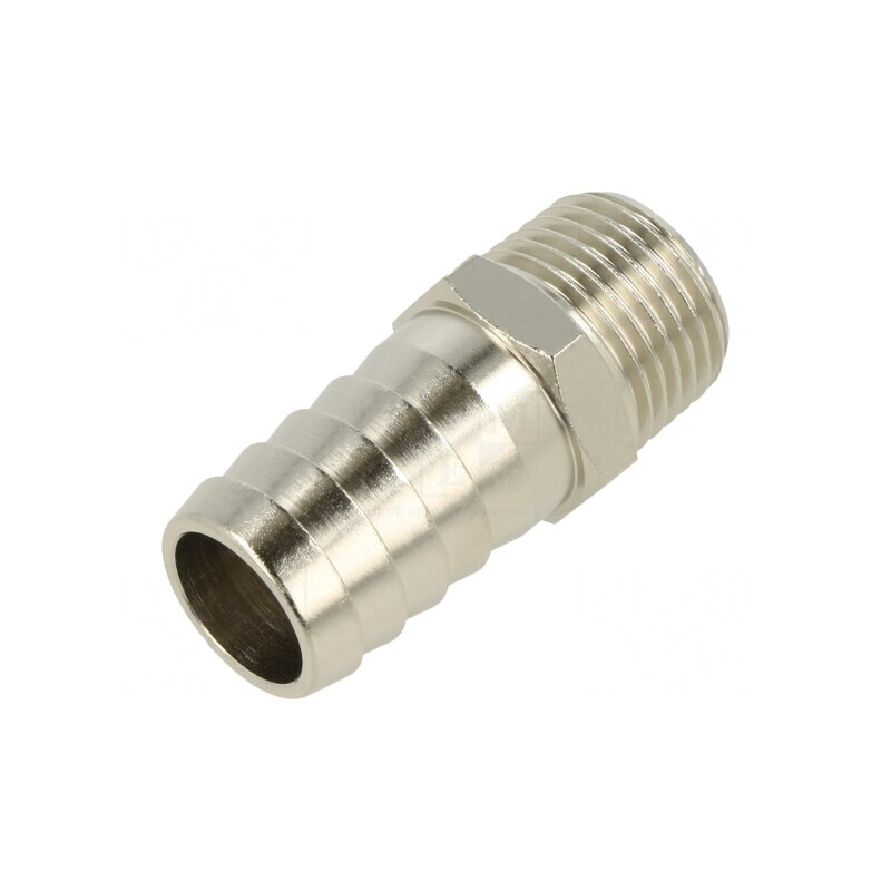 Racord push-in ştuţ alamă nichelată 20mm R 1/2 | Electronic-mag.ro | Componente Electronice