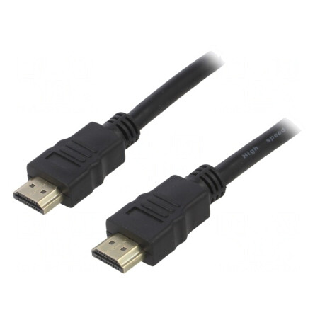 Cablu HDMI 1.4 3m Negru | Electronic-mag.ro | Componente Electronice
