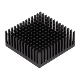 Radiator extrudat negru 43,1x43,1x16,51mm | Electronic-mag.ro | Componente Electronice
