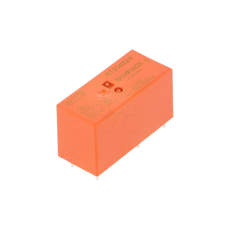Releu Electromagnetic SPDT 24VAC 12A | Electronic-mag.ro | Componente Electronice