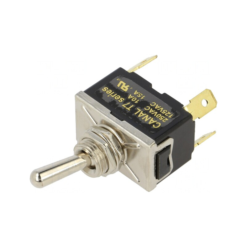 Comutator basculant DPST OFF-ON 10A 250V | Electronic-mag.ro | Componente Electronice