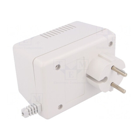 Carcasă Ventilată pentru Alimentator 65x92x57mm ABS | Electronic-mag.ro | Componente Electronice