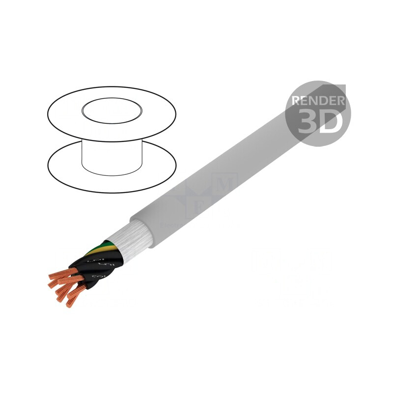 Cablu de Control ÖLFLEX® FD CLASSIC 810 7x0,5mm² PVC | Electronic-mag.ro | Componente Electronice Cablu de Control ÖLFLEX® FD CLASSIC 810 7x0,5mm² PVC | Electronic-mag.ro | Componente Electronice