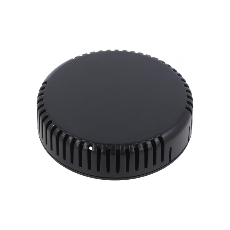 Carcasă Neagră Ventilată pt. Alarmă 20,3mm ABS  | Electronic-mag.ro | Componente Electronice