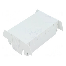 Capac carcase gri ABS UL94HB EH 90 FLAT | Electronic-mag.ro | Componente Electronice