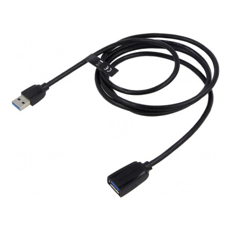 Cablu USB 3.0 A-A 1,5m Negru | Electronic-mag.ro | Componente Electronice