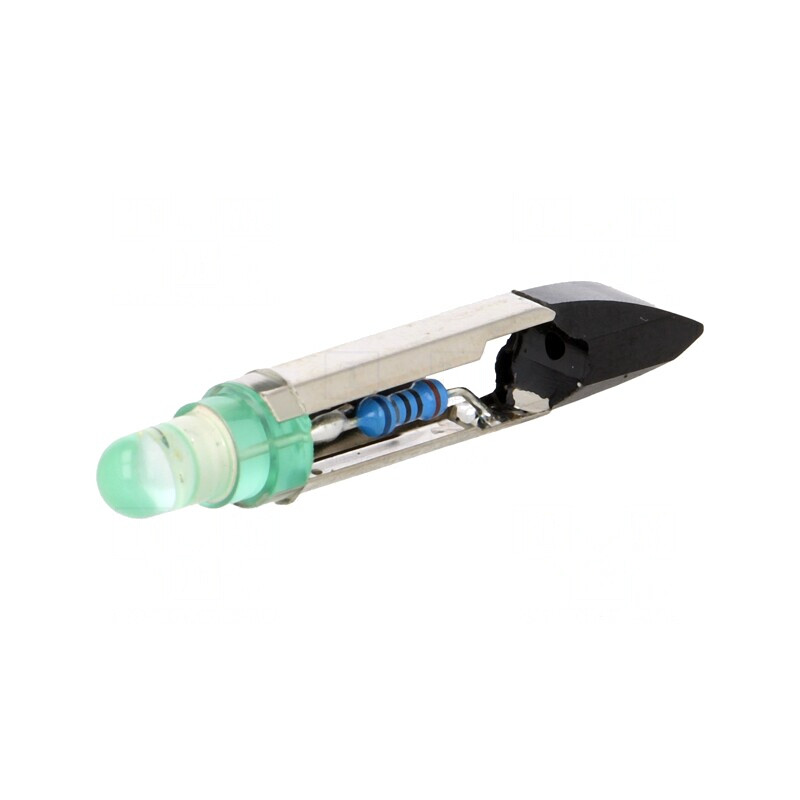 Lampă LED verde 24V T6,8 | Electronic-mag.ro | Componente Electronice Lampă LED verde 24V T6,8 | Electronic-mag.ro | Componente Electronice