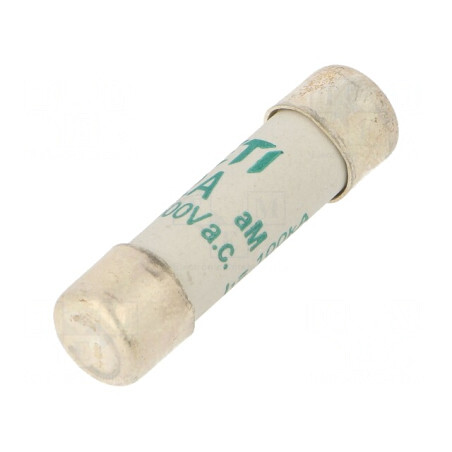 Siguranţă cilindrică 2A 500VAC 10,3x38mm | Electronic-mag.ro | Componente Electronice
