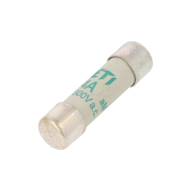 Siguranță cilindrică aM 4A 500VAC 10,3x38mm | Electronic-mag.ro | Componente Electronice