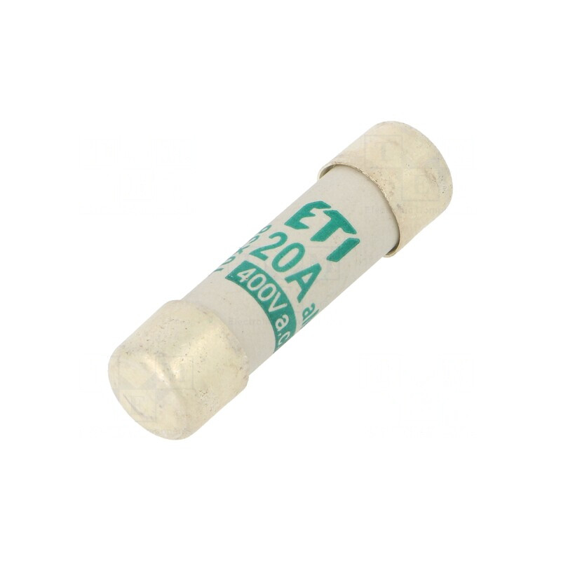 Siguranță AM 20A 400VAC cilindrică 10.3x38mm | Electronic-mag.ro | Componente Electronice