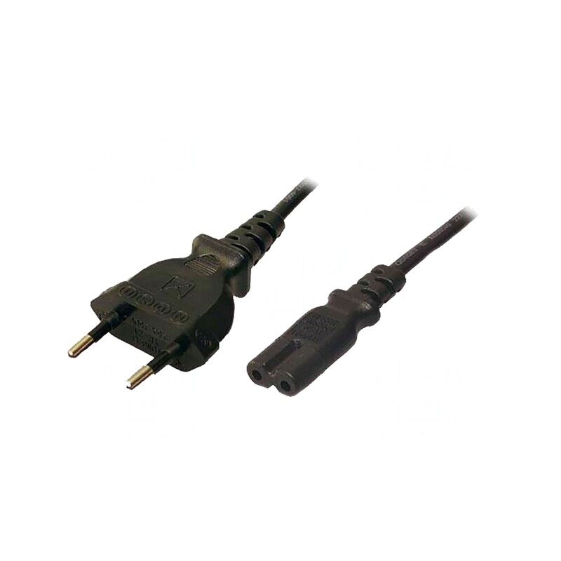 Cablu Alimentare Negru 1.8m IEC C7 2.5A 250V | Electronic-mag.ro | Componente Electronice Cablu Alimentare Negru 1.8m IEC C7 2.5A 250V | Electronic-mag.ro | Componente Electronice