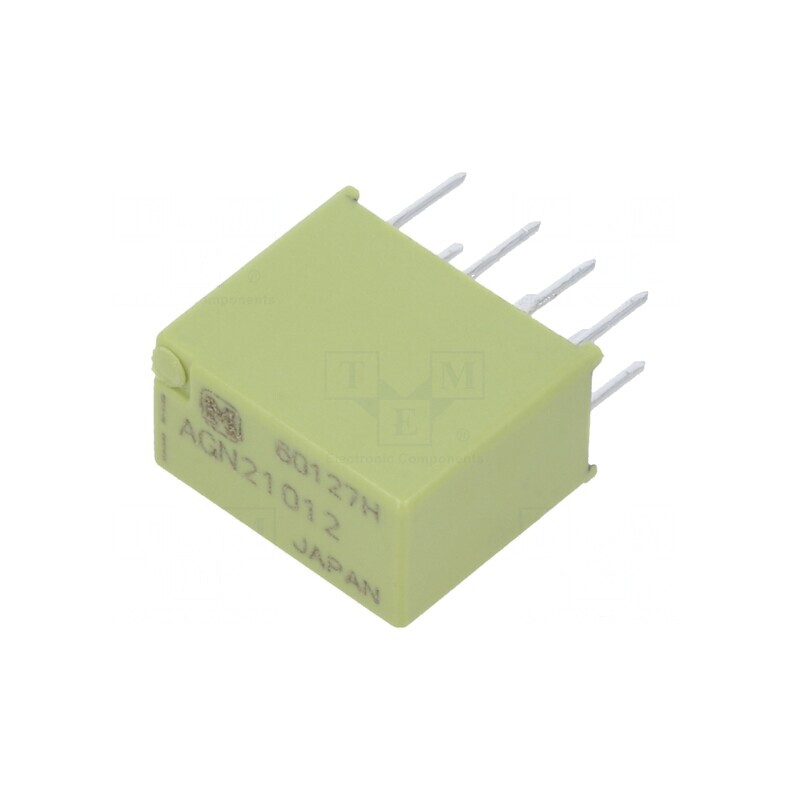 Releu Electromagnetic DPDT 12VDC SMT 1A | Electronic-mag.ro | Componente Electronice
