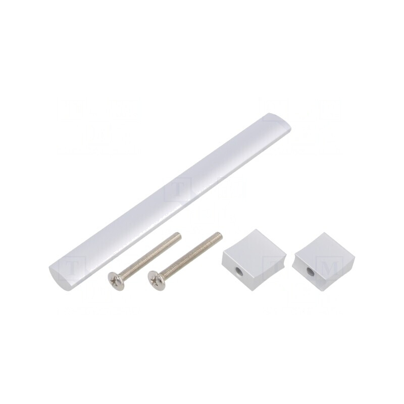 Manetă Aluminiu Naturală 30,5mm 148mm 15,5mm | Electronic-mag.ro | Componente Electronice