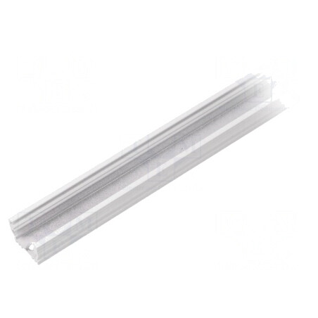 Profil Aluminiu LED Alb 1m de Suprafață | Electronic-mag.ro | Componente Electronice