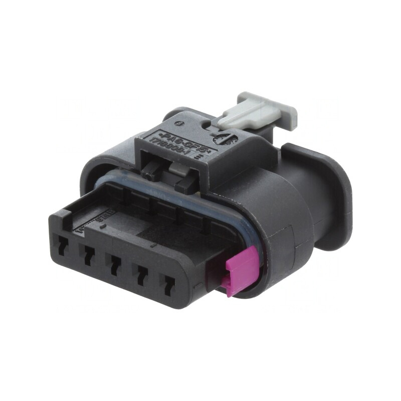 Conector MCON 1.2 5-PIN Auto Mamă Negru | Electronic-mag.ro | Componente Electronice