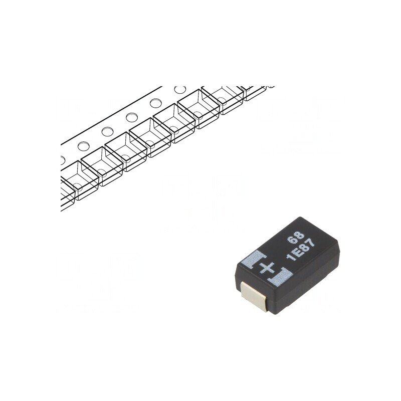 Condensator tantal-polimer 68uF 25V SMD | Electronic-mag.ro | Componente Electronice Condensator tantal-polimer 68uF 25V SMD | Electronic-mag.ro | Componente Electronice