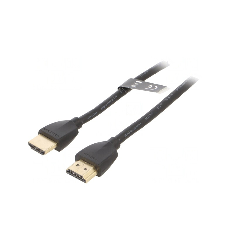 Cablu HDMI 2.0 2m Negru | Electronic-mag.ro | Componente Electronice