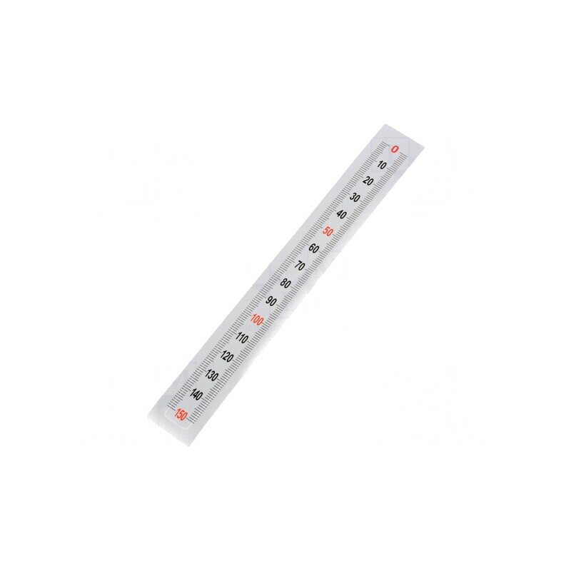 Mini Riglă Autoadezivă Verticală din Plastic 11mm | Electronic-mag.ro | Componente Electronice