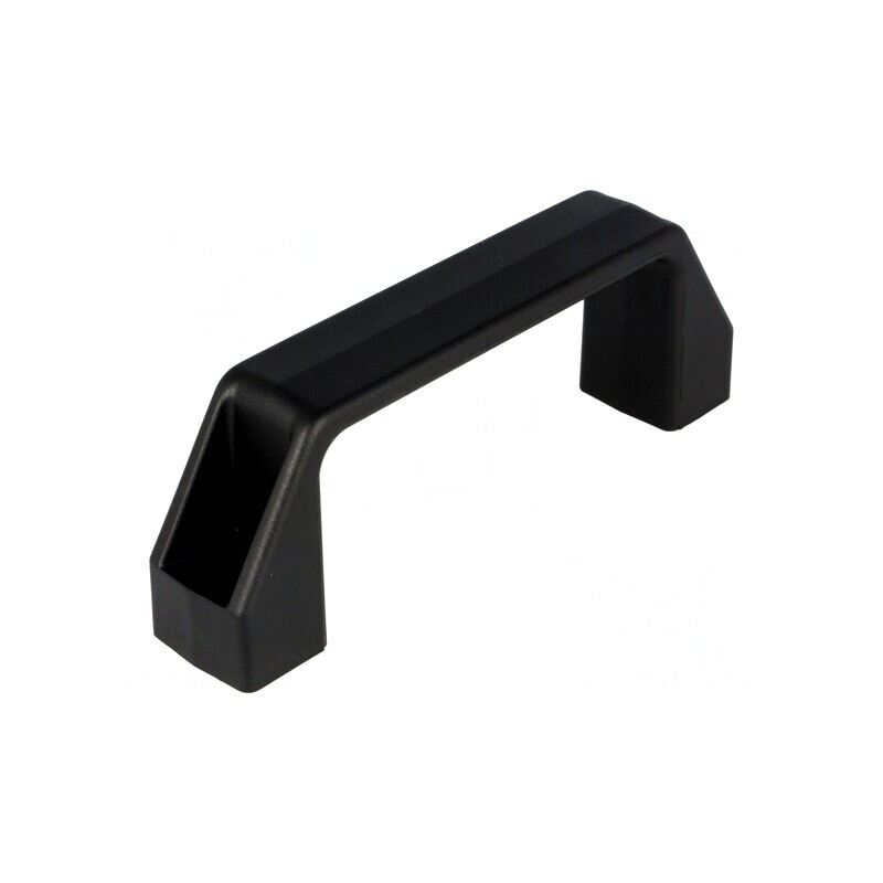 Manetă tehnopolimer neagră 38mm 109mm 21mm | Electronic-mag.ro | Componente Electronice