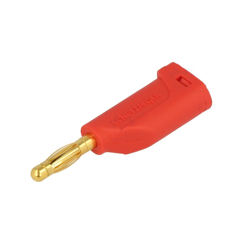 Mufă Banană 4mm Roșie 16A | Electronic-mag.ro | Componente Electronice