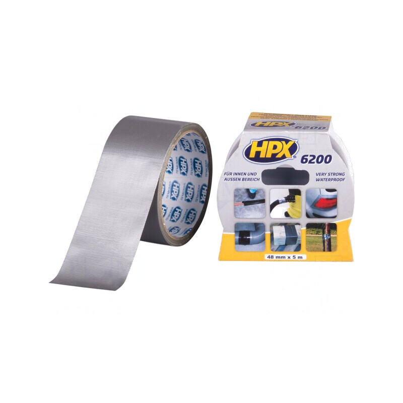 Bandă Reparatoare Argintie 48mm x 5m | Electronic-mag.ro | Componente Electronice